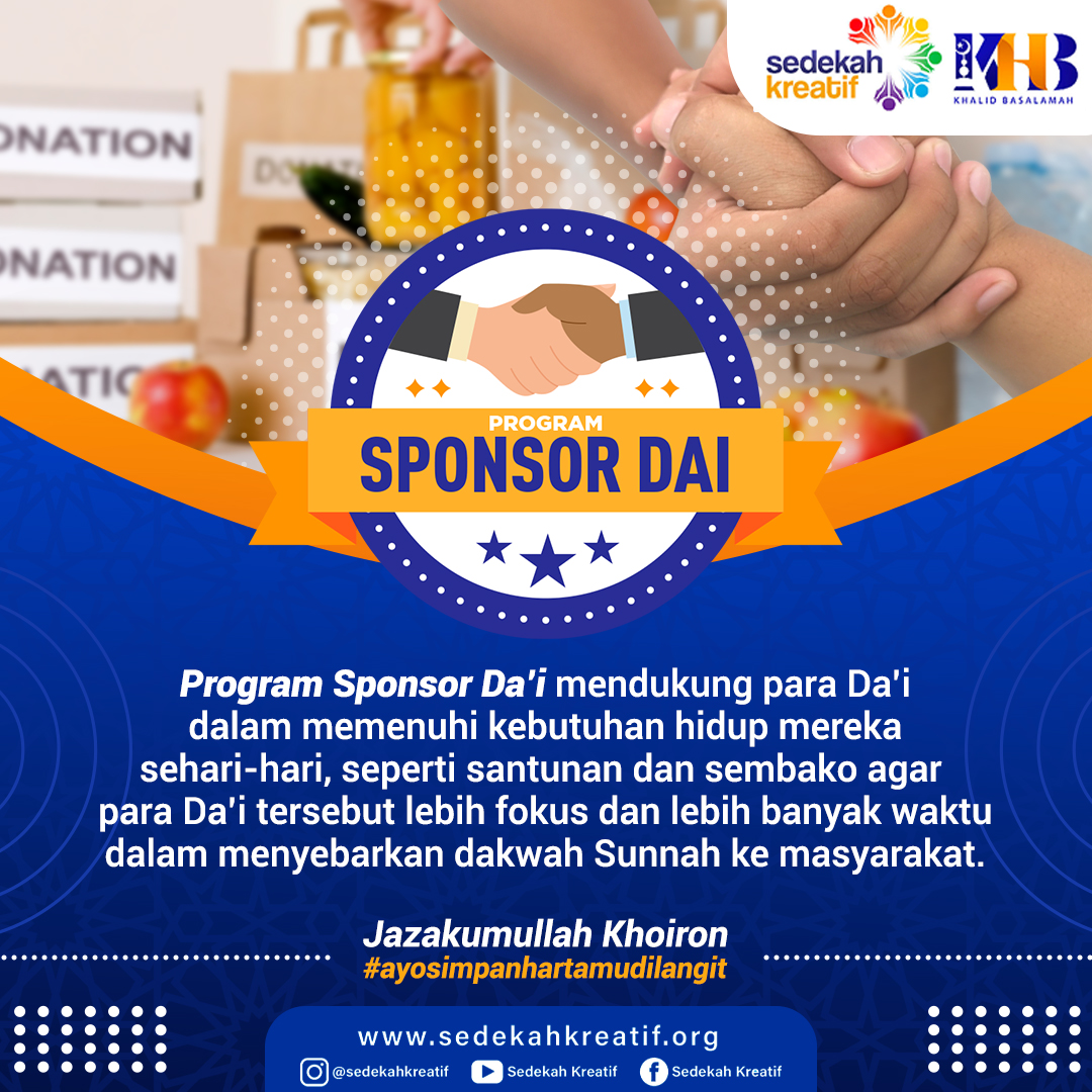 SPONSOR DA'I