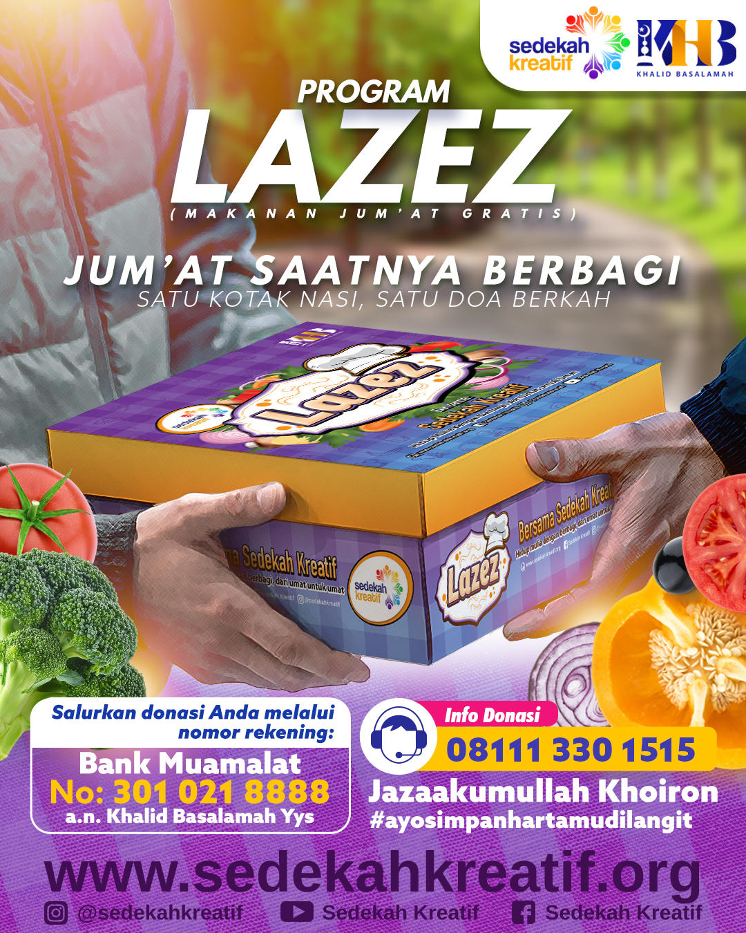 LAZEZ - Berbagi Makan di Hari Jumat